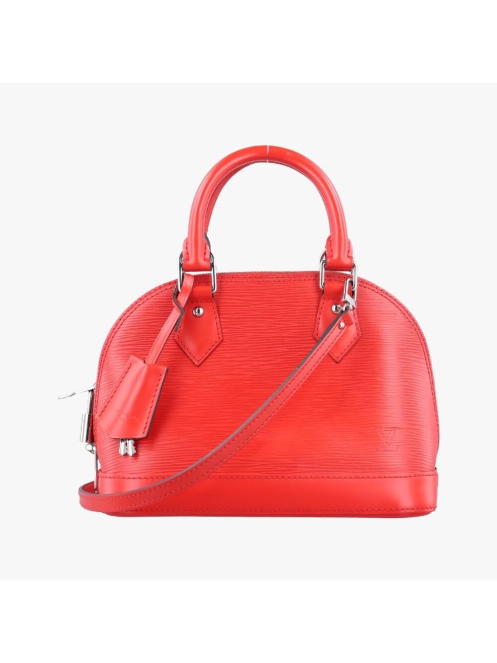 Louis Vuitton Alma BB Coquelicot Epi Handbag